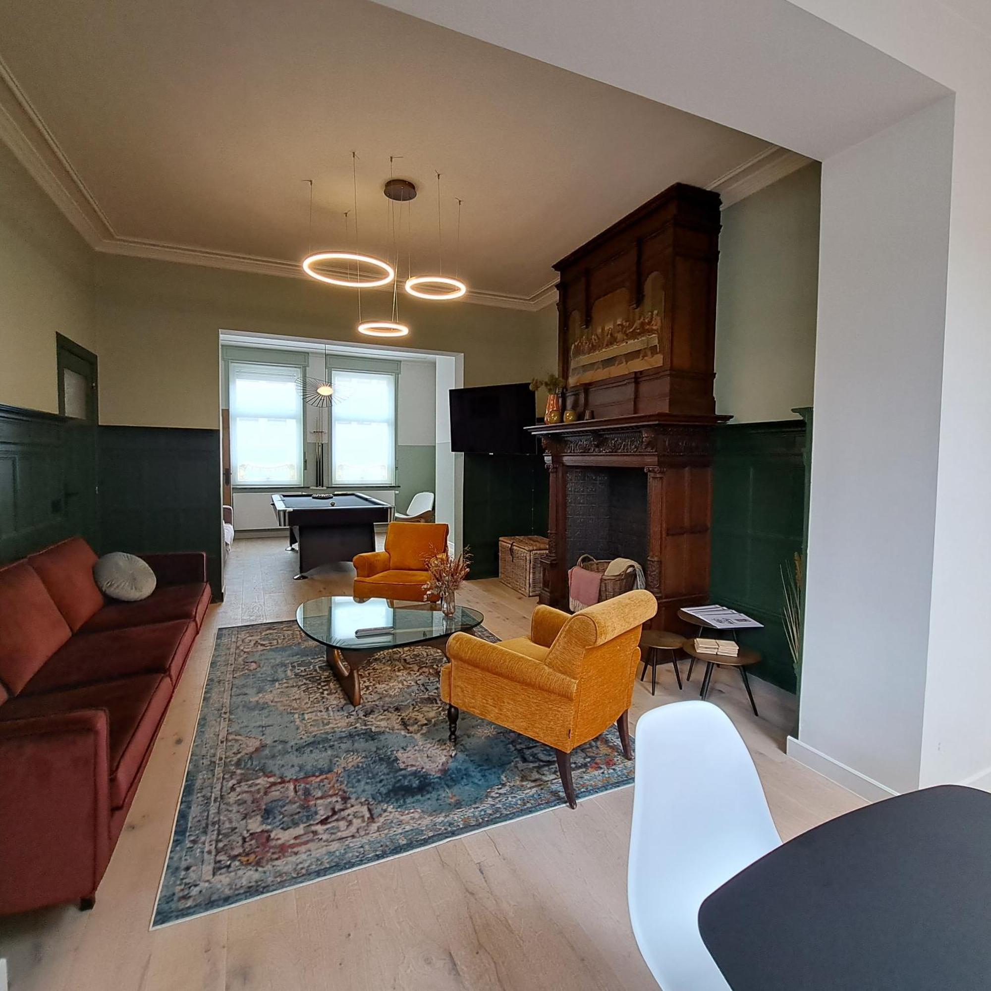 Villa Cezar - Big House At The Center Of Bruges - Free Parking الغرفة الصورة